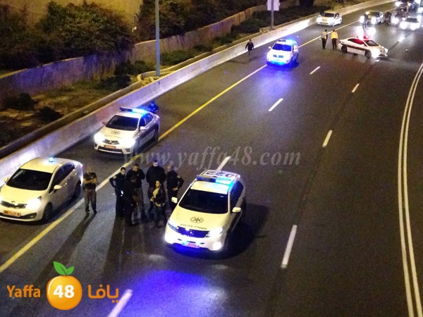 police searching fire ayalon (1).JPG